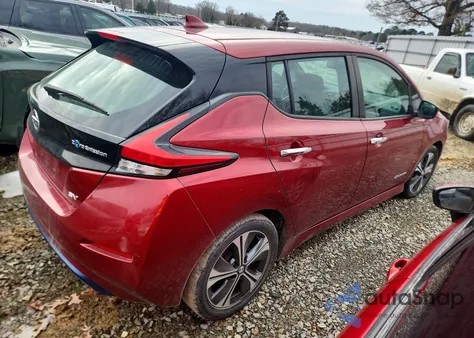 2018 Nissan Leaf S z USA, uszkodzony, nr VIN 1N4AZ1CP9JC301266